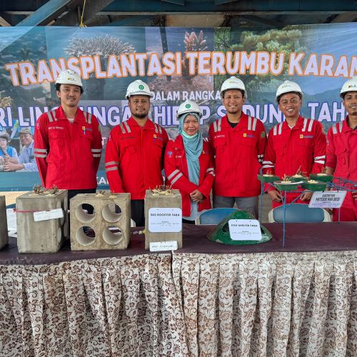 PLN IP Suralaya Manfaatkan Limbah Batubara untuk Transplantasi Terumbu Karang
