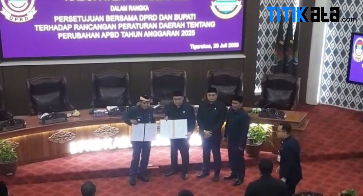 DPRD dan Bupati Tangerang Sepakati Raperda Perubahan APBD 2025