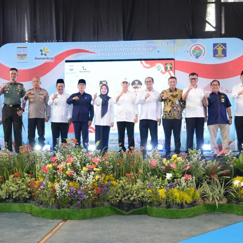 274 Koperasi Desa Merah Putih Kabupaten Serang Kompak Daftar BPJS Ketenagakerjaan