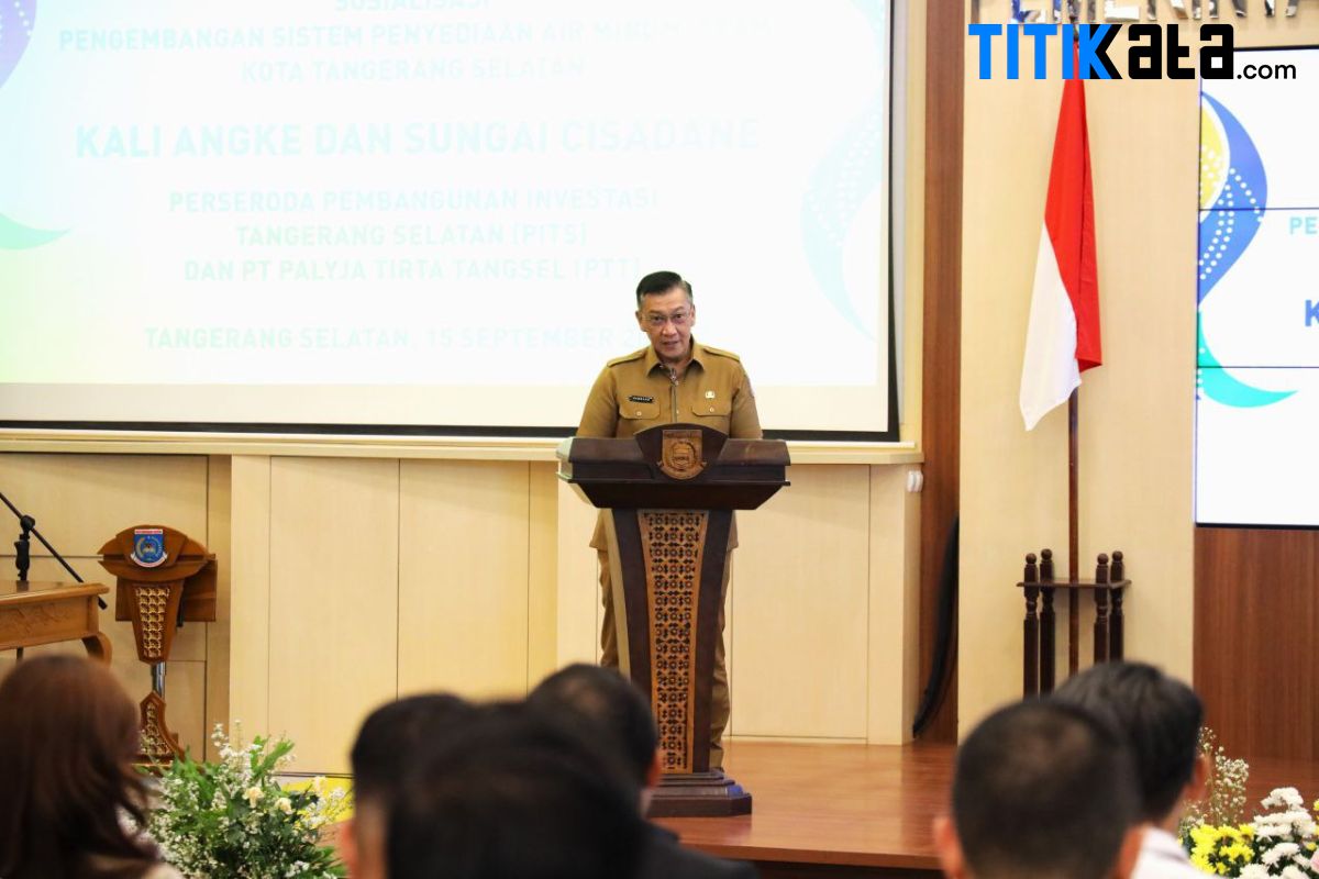 Air Bersih untuk Semua, Tangsel Genjot Layanan SPAM Kali Angke dan Cisadane
