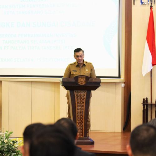 Air Bersih untuk Semua, Tangsel Genjot Layanan SPAM Kali Angke dan Cisadane