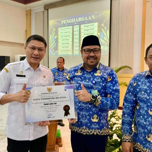 Transparan dan Akuntabel, Tangsel Raih Nilai Tertinggi Pengelolaan Keuangan Daerah se-Banten
