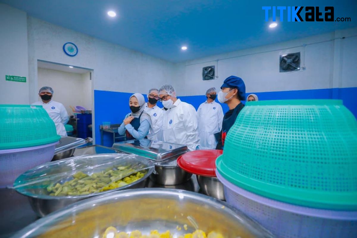 Pilar Saga Pastikan Dapur Makan Bergizi Gratis di Tangsel Layak dan Aman
