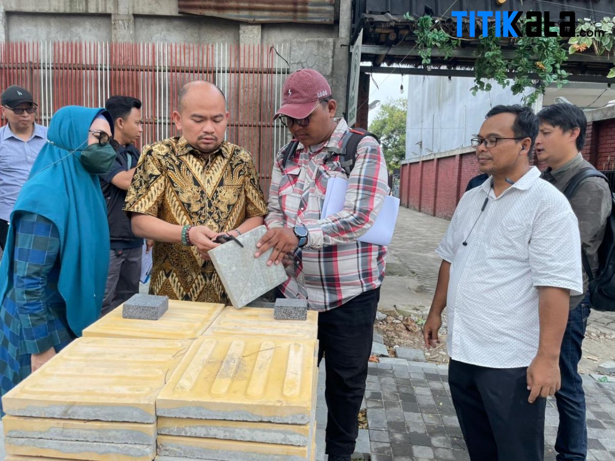 Proyek Pedestrian Ciater Tangsel Disorot Publik, Kejari dan Inspektorat Turun Tangan Cek Dugaan Penyimpangan