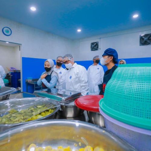Pilar Saga Pastikan Dapur Makan Bergizi Gratis di Tangsel Layak dan Aman