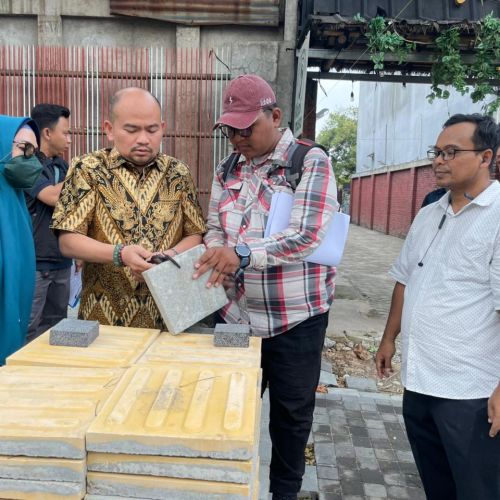 Proyek Pedestrian Ciater Tangsel Disorot Publik, Kejari dan Inspektorat Turun Tangan Cek Dugaan Penyimpangan