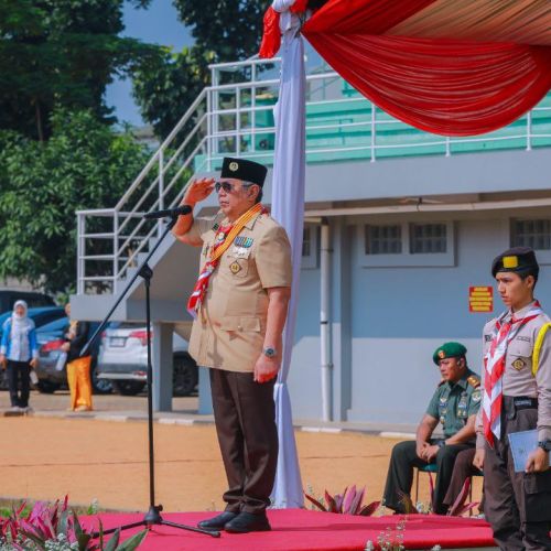 Benyamin Davnie Ajak Pramuka Tangsel Jadi Garda Ketahanan Bangsa di Era Digital