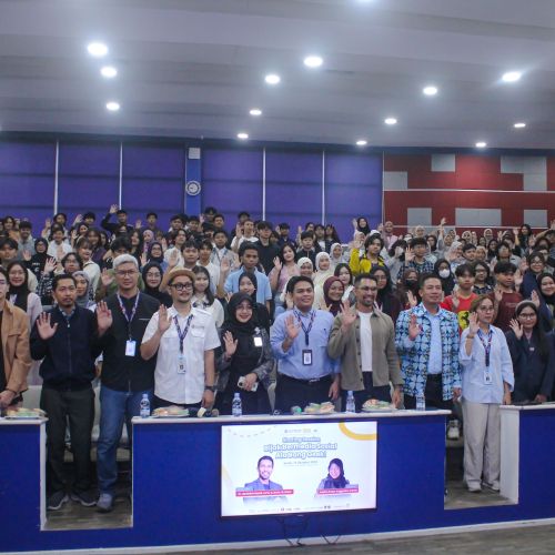Bang Geeek Ajak Mahasiswa Universitas Budi Luhur Sadari “Dopamine Effect” di Media Sosial: Bijak, Bukan Sekadar Viral!