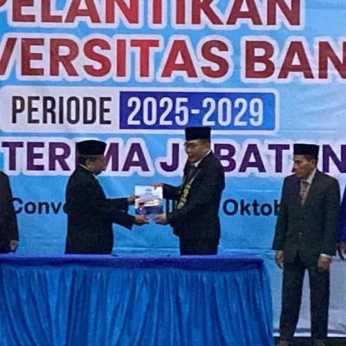 Resmi Dilantik! Prof Dadang Herli Saputra Siap Bawa Universitas Banten Jaya ke Era Digital dan Inovasi Global