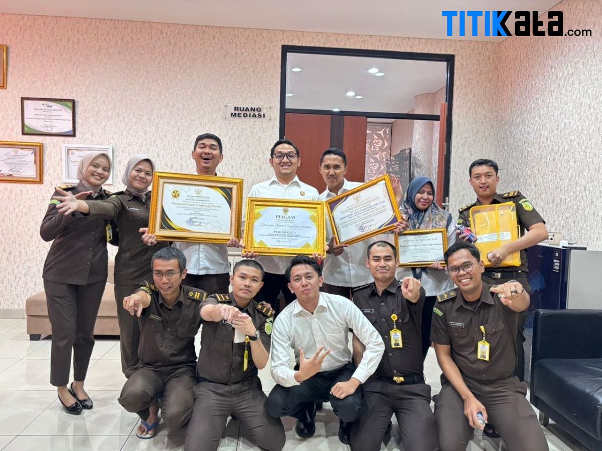 Dua Bidang Kejari Tangsel Borong Penghargaan Terbaik di Rakerda Kejati Banten 2025
