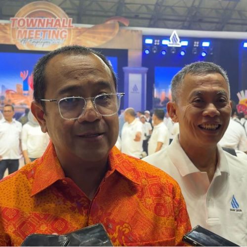 PAM Jaya Gelar Townhall dan Salurkan Bantuan Bencana di HUT ke-103