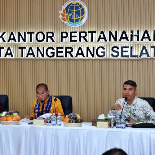 Menuju 2026, Kantor Pertanahan Tangsel Gaspol Benahi Layanan dan Targetkan Zero Tunggakan
