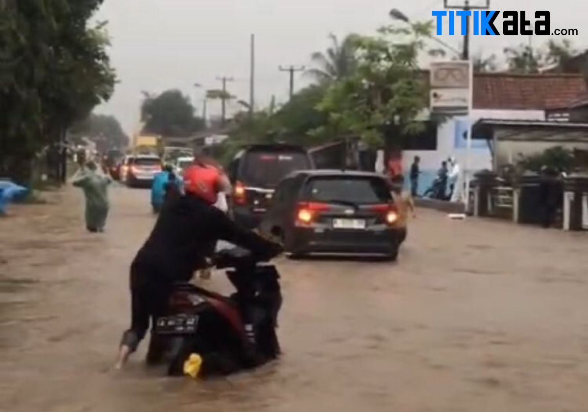 Cuaca Ekstrem! Empat Kecamatan di Kabupaten Serang Terendam Banjir