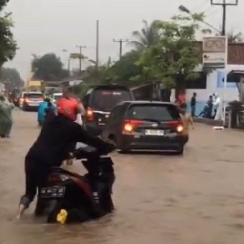 Cuaca Ekstrem! Empat Kecamatan di Kabupaten Serang Terendam Banjir
