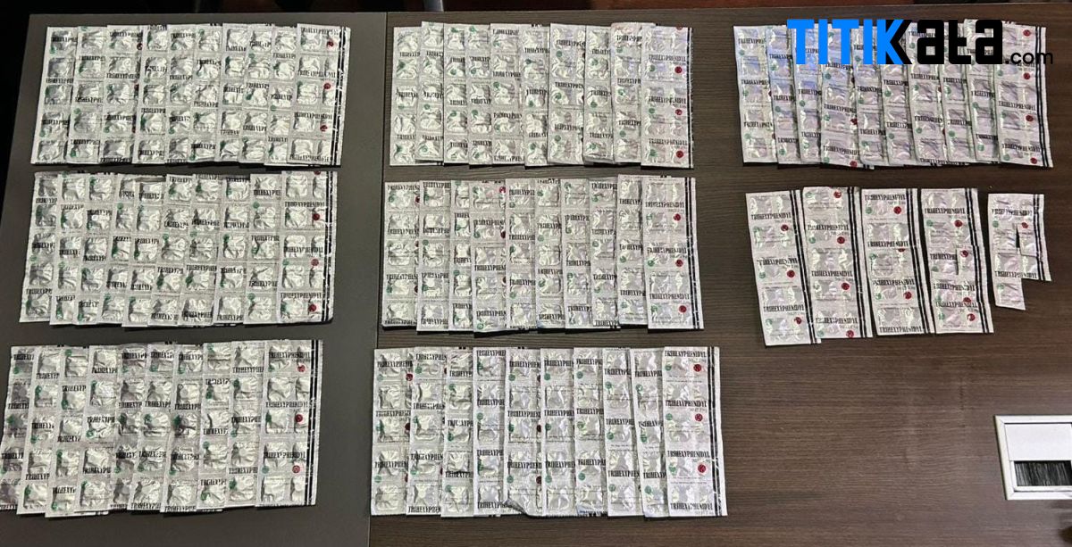 Satresnarkoba Polres Tangsel Bongkar Peredaran Obat Daftar G Berkedok Toko Handphone