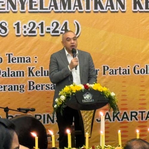 DPD Golkar DKI Rayakan Natal Bersama Umat Kristiani, Tekankan Semangat Kebersamaan