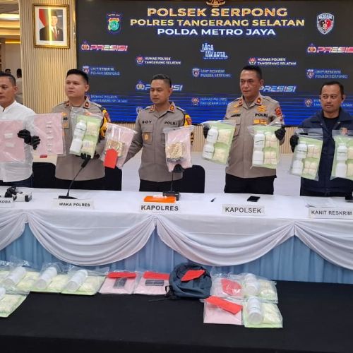 Jaringan Sabu Lintas Kota Dibongkar, Polsek Serpong Sita 2,1 Kg Sabu