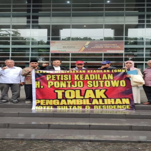 A-GMK Warning PN Jakpus: Eksekusi Hotel Sultan Berpotensi Cederai Asas Keadilan