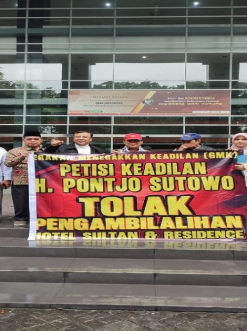 A-GMK Warning PN Jakpus: Eksekusi Hotel Sultan Berpotensi Cederai Asas Keadilan