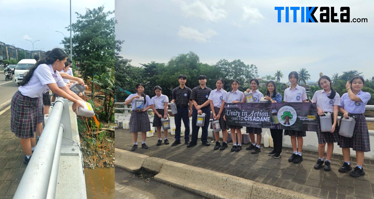 Rekor MURI! 7.000 Liter Eco Enzyme Dituangkan ke Sungai Cisadane oleh Alam Sutera dan GEMABUDHI