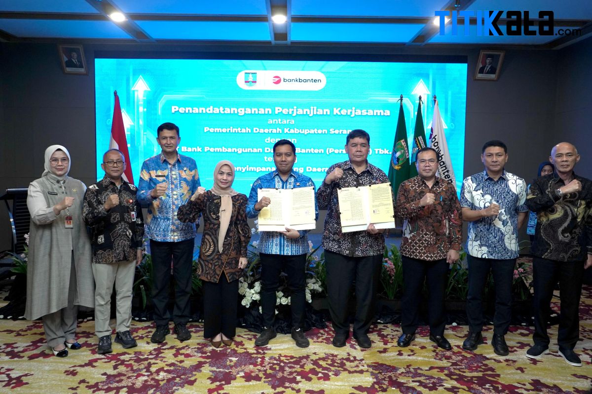 RKUD Kabupaten Serang Beralih ke Bank Banten, Bupati Tekankan Stabilitas Likuiditas