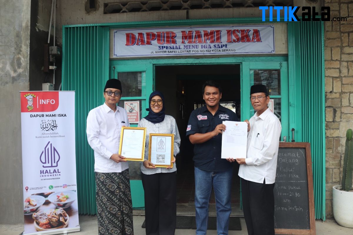 Sop Iga Dapur Mami Iska Kantongi Sertifikat Halal Kedua dari LPPOM Banten, Perkuat Kepercayaan Konsumen
