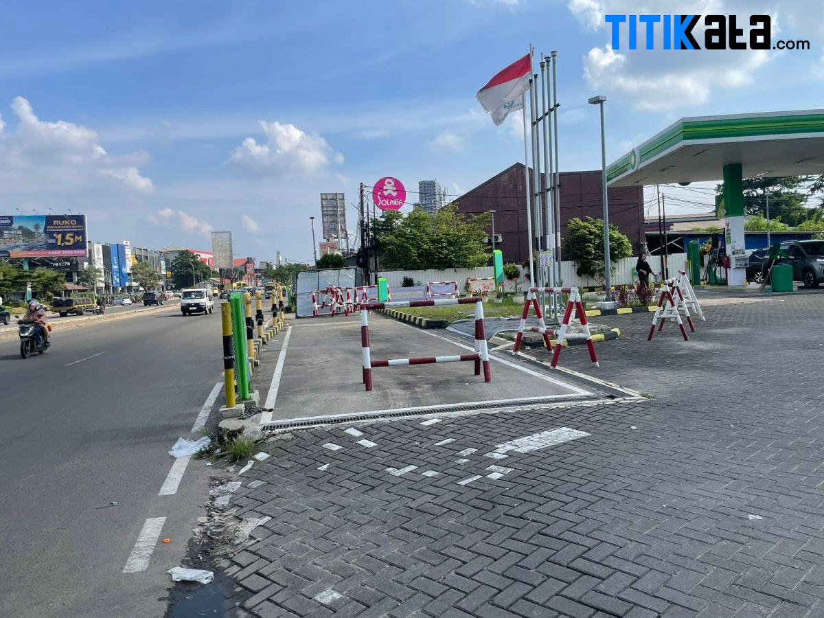 Penyempitan Jalan Rawabuntu Tangsel Dikeluhkan Warga, Rawan Kecelakaan dan Picu Kemacetan