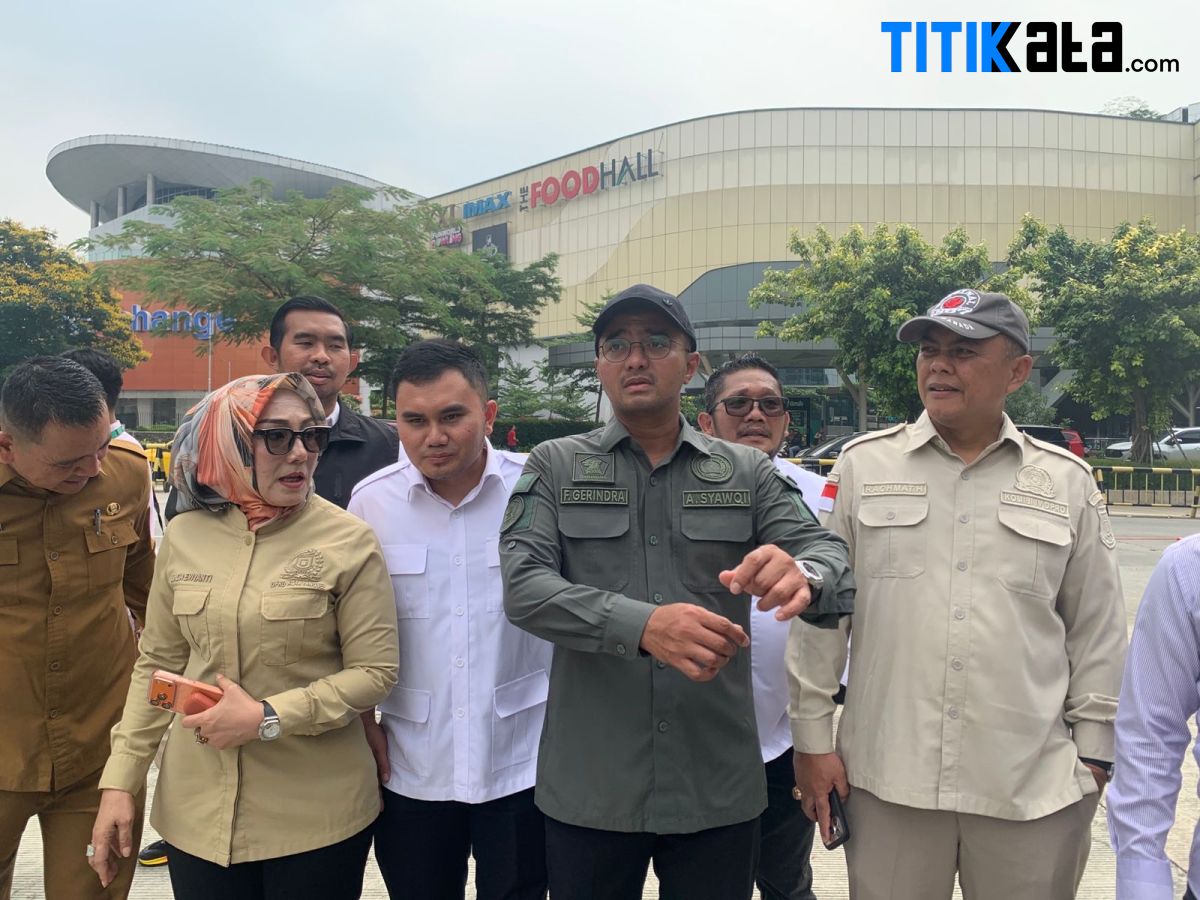 DPRD Tangsel Tinjau Aliran Kali Ciputat yang Beralih Fungsi Jadi BXC Mall Bintaro