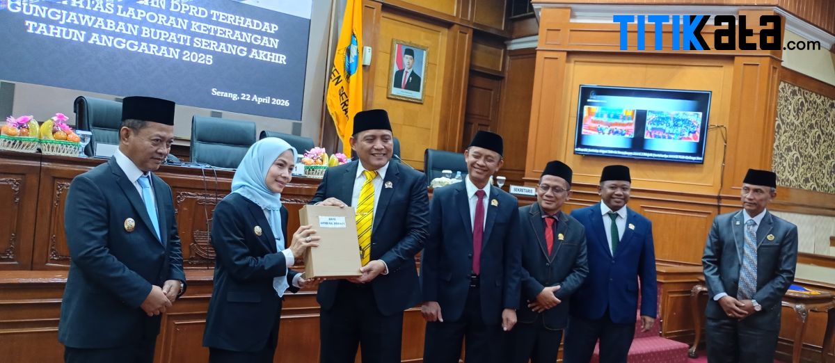 LKPJ 2025 Diapresiasi, DPRD Kabupaten Serang Tetap Soroti Lemahnya Sektor Pendapatan