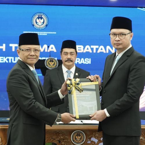 Agus Andrianto Lantik Dirjen Imigrasi Baru, Tekankan Jabatan Harus Berdampak Nyata
