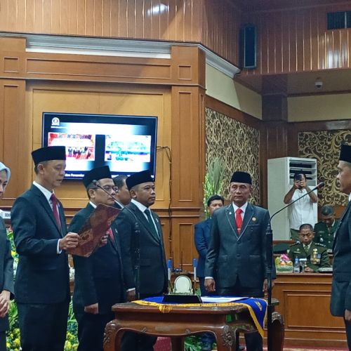 Dilantik Lewat PAW, Muhammad Yamin Siap Jalankan Tugas di Komisi III DPRD Serang