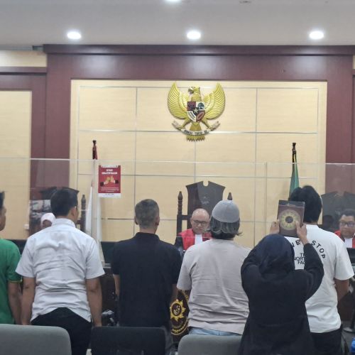 Sidang Kasus Sabu 30kg Digelar, Tersangka Utama Dihadirkan JPU Tangsel