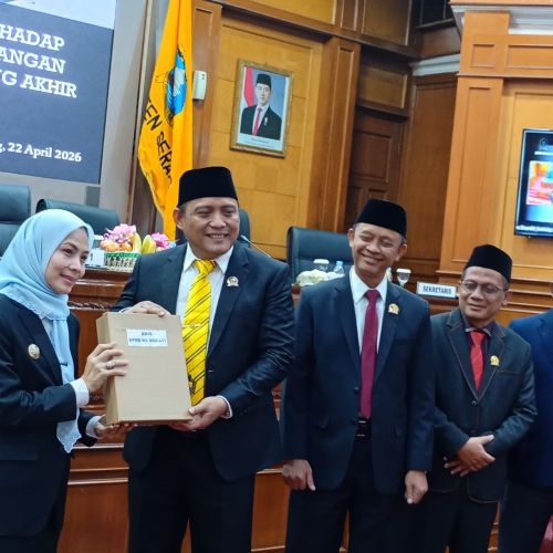 LKPJ 2025 Diapresiasi, DPRD Kabupaten Serang Tetap Soroti Lemahnya Sektor Pendapatan