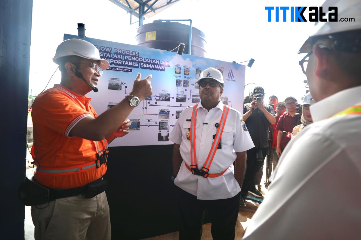 Tak Lagi Kesulitan Air, Warga Semanan Kini Nikmati Layanan Dari IPA Portabel PAM JAYA