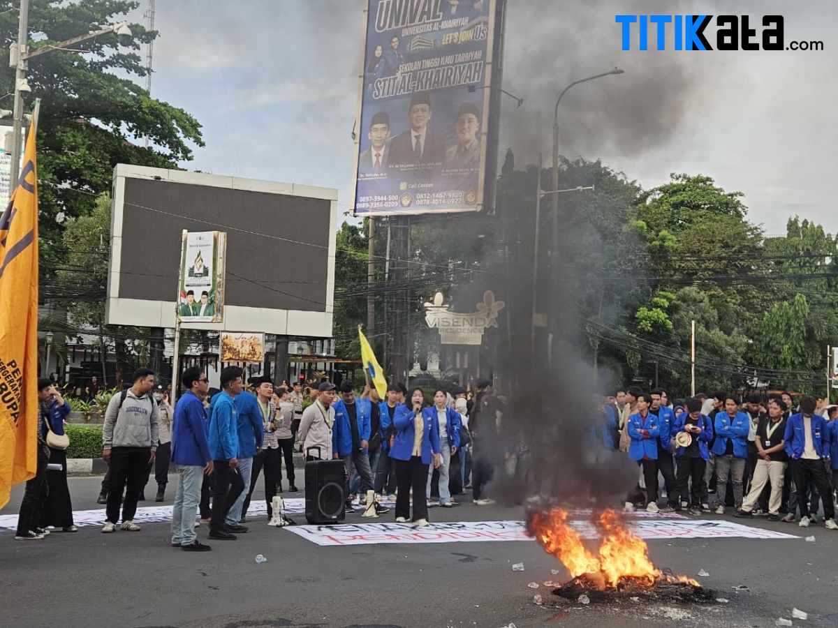 PMII Banten Aksi May Day, Soroti UMK, Outsourcing, dan Anak Putus Sekolah