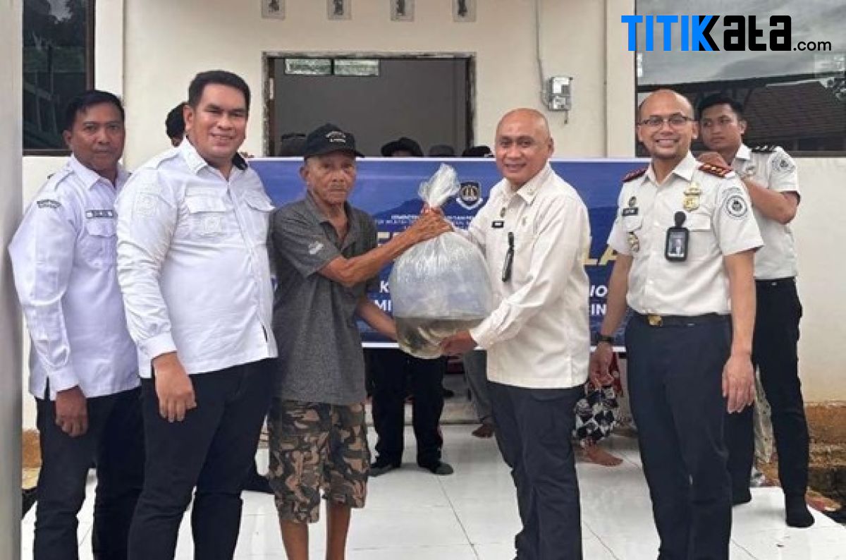 Imigrasi Batulicin Panen 190 Kilogram Ikan Nila untuk Warga