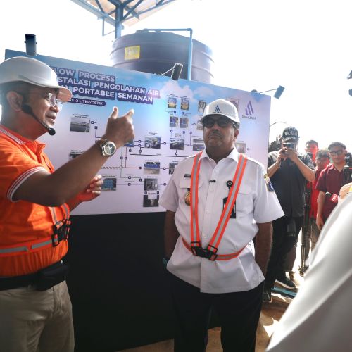 Tak Lagi Kesulitan Air, Warga Semanan Kini Nikmati Layanan Dari IPA Portabel PAM JAYA