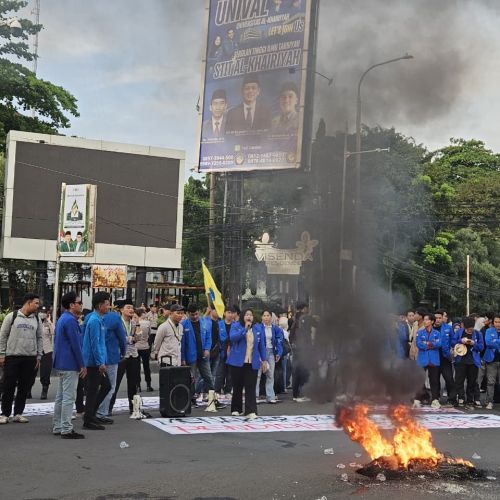 PMII Banten Aksi May Day, Soroti UMK, Outsourcing, dan Anak Putus Sekolah