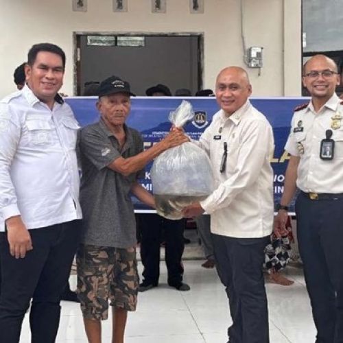 Imigrasi Batulicin Panen 190 Kilogram Ikan Nila untuk Warga