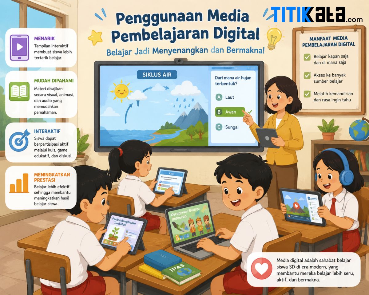 Pengaruh Penggunaan Media Pembelajaran Digital Terhadap Motivasi Belajar Siswa
