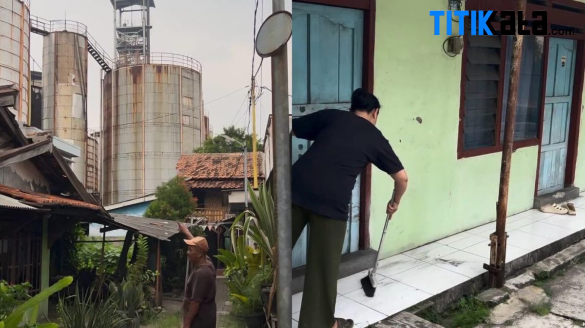 Abu Hitam Diduga dari PT Cisadane Raya Chemical Cemari Permukiman Warga Karawaci