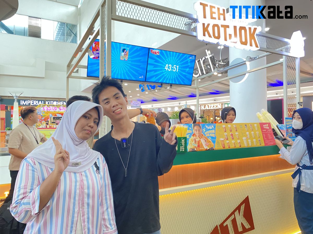 Bidik Pasar Gen Z, Teh Kotjok Gandeng Yuka Theo Luncurkan Dua Menu Baru