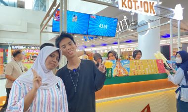 Bidik Pasar Gen Z, Teh Kotjok Gandeng Yuka Theo Luncurkan Dua Menu Baru