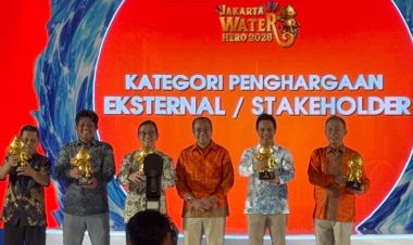 Pramono Terima Rekor MURI di Jakarta Water Hero 2026, Air Bersih Jadi Prioritas