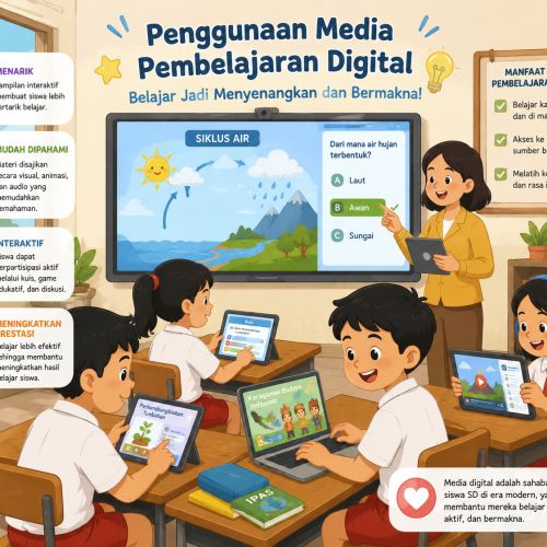 Pengaruh Penggunaan Media Pembelajaran Digital Terhadap Motivasi Belajar Siswa