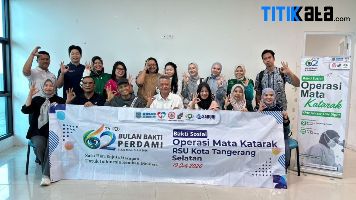 Operasi Katarak Gratis di RSU Tangsel Berhasil Pulihkan Penglihatan 48 Warga