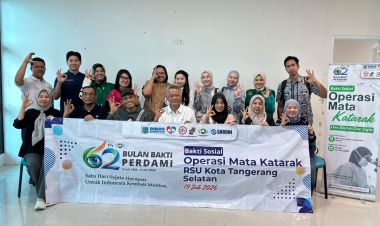 Operasi Katarak Gratis di RSU Tangsel Berhasil Pulihkan Penglihatan 48 Warga