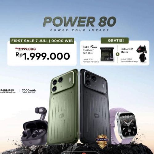 Meriahkan Debut POWER 80, itel Indonesia Hadirkan Mini HYROX dan Turnamen Esports