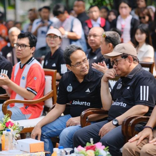 Harapkan Kado 5 Abad Jakarta, Gubernur Pramono Apresiasi Sinergi Bank Jakarta - Persija