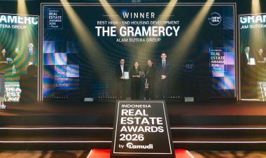 Alam Sutera Group Raih Dua Penghargaan Real Estate Awards 2026